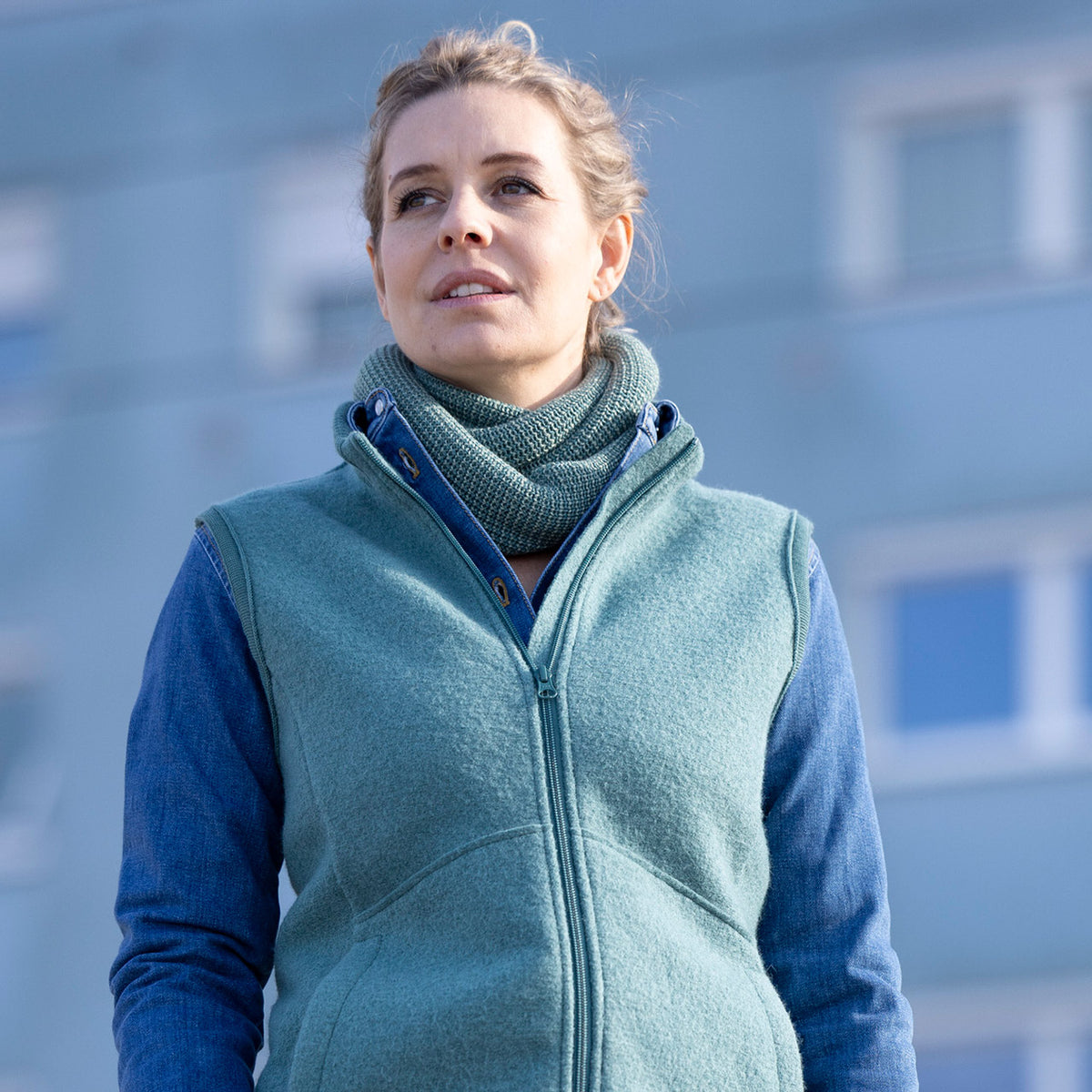 Loop Scarf in Organic Merino (Adults)