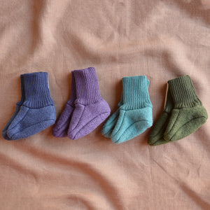 Boiled Wool Booties (0-6m) *New AW25/26