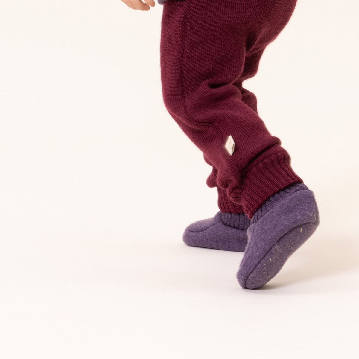 Boiled Wool Booties (0-6m)