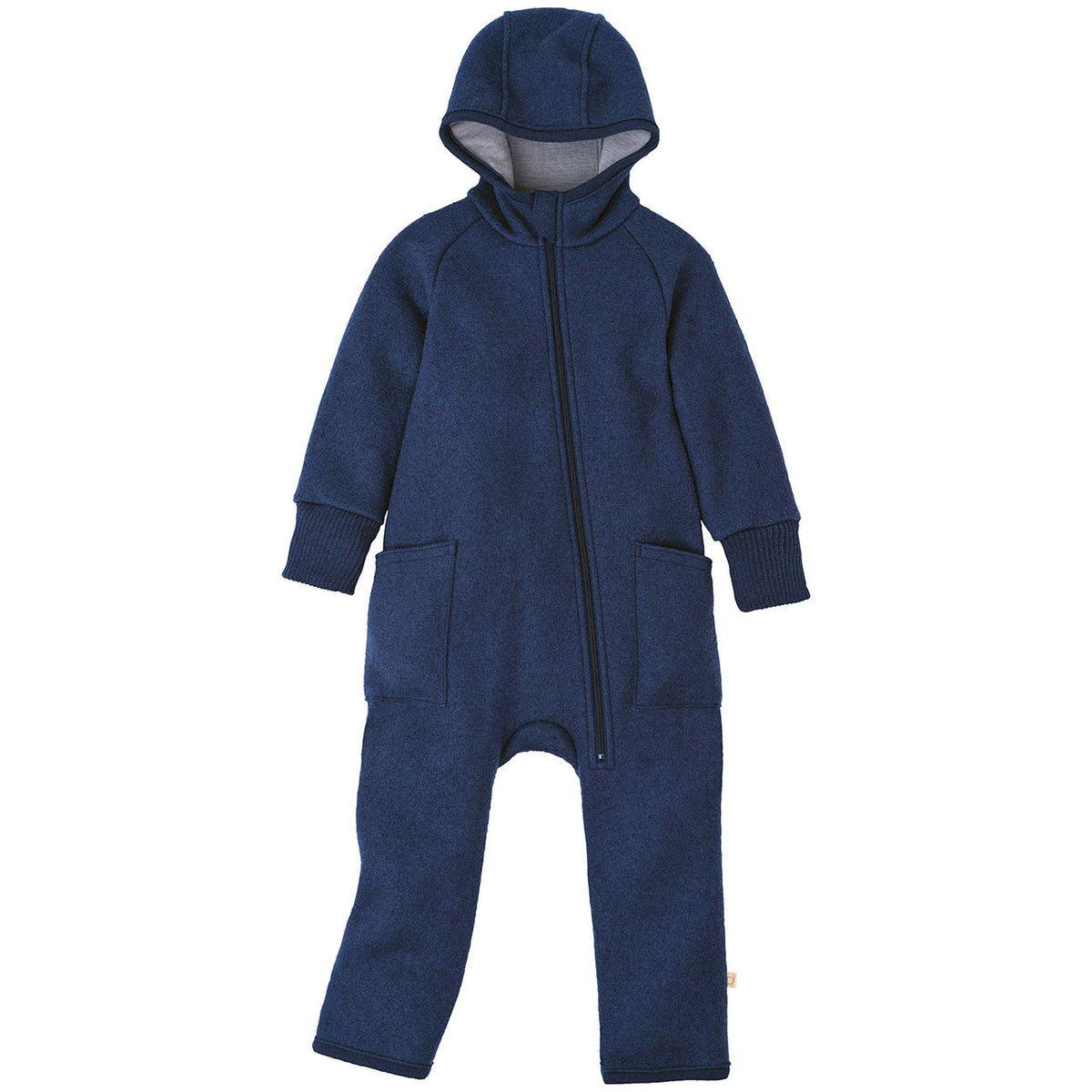 Boiled Wool Zip Overalls (6m-6y)