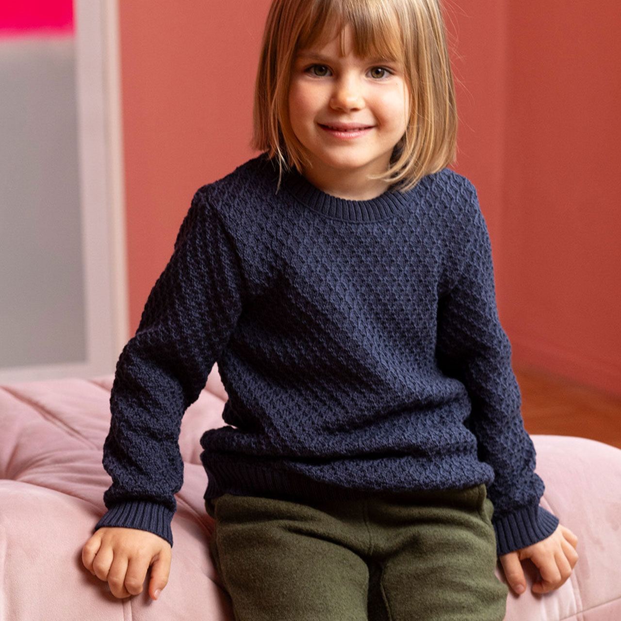Aran Organic Merino Kids Jumper (3-10y)