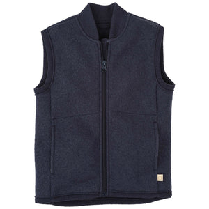 Boiled Wool Zip Vest (1-10y+) *New AW25/26 Restocking Soon!
