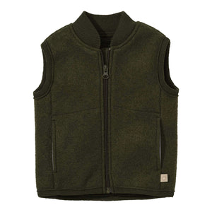 Boiled Wool Zip Vest (1-10y+) *New AW25/26 Restocking Soon!