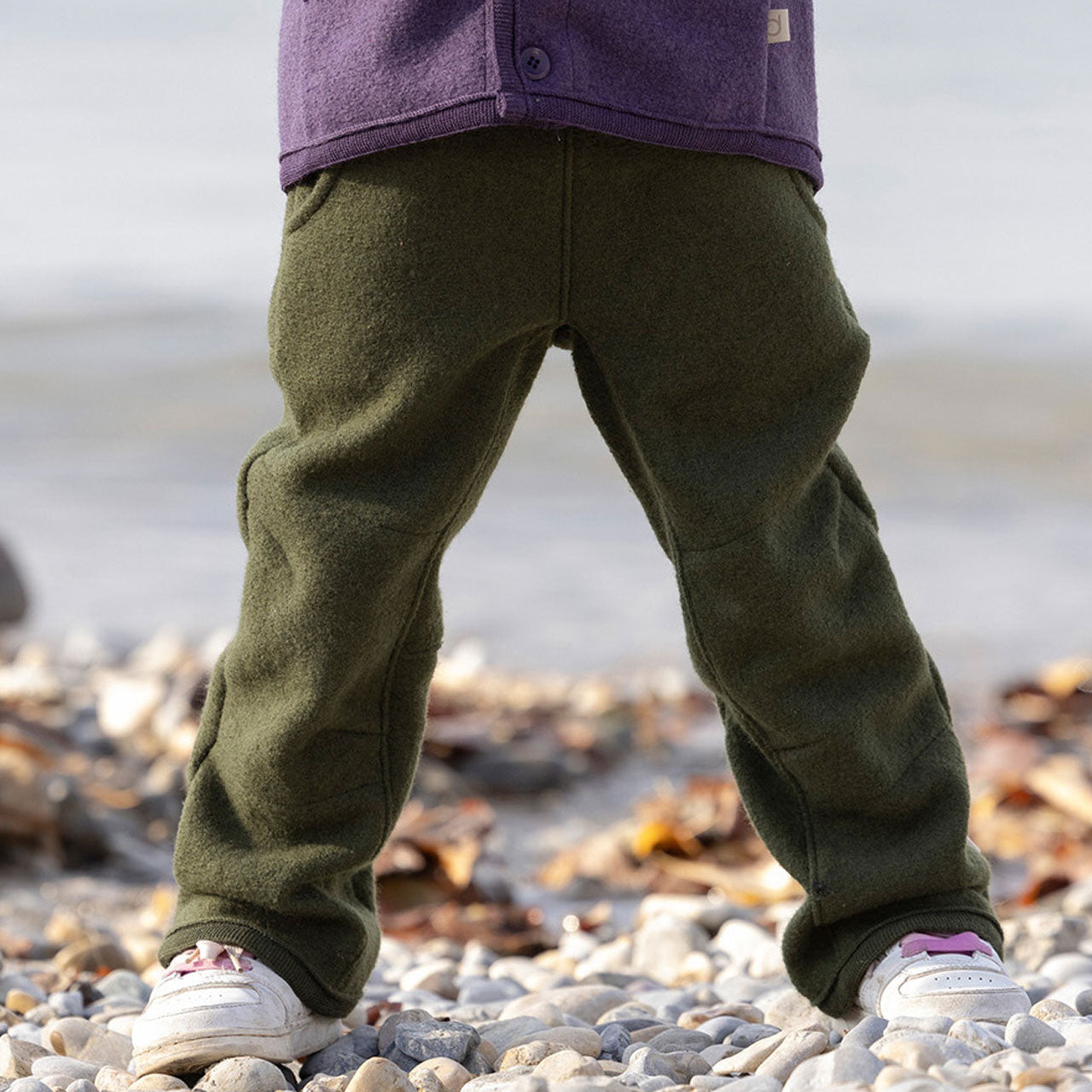 Boiled Wool Tough Pants (1-10y)