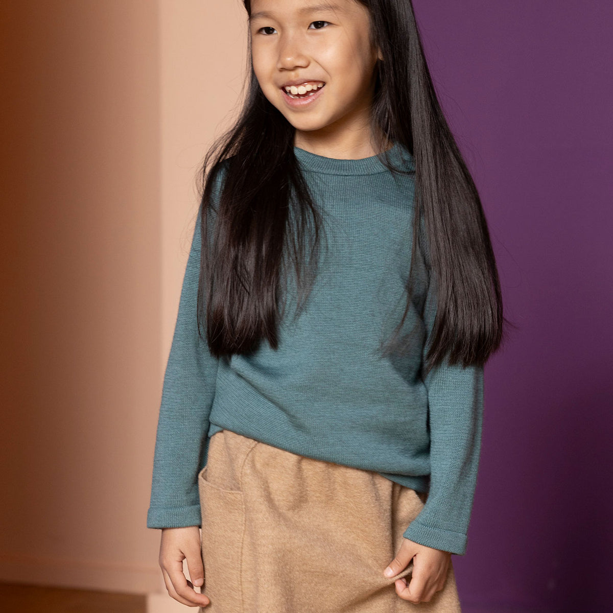 Knitted Merino Kids Jumper (1-10y)