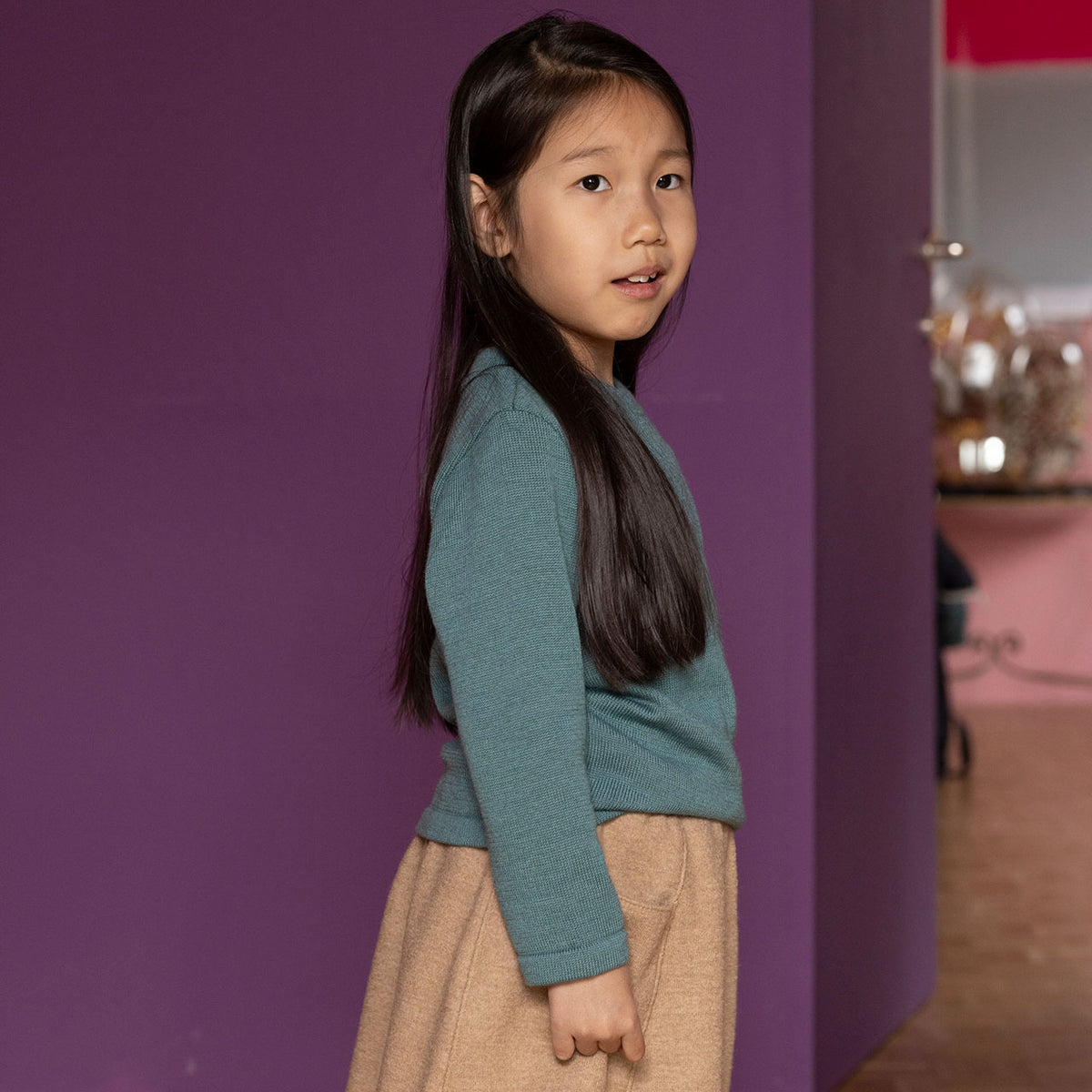 Knitted Merino Kids Jumper (1-10y)