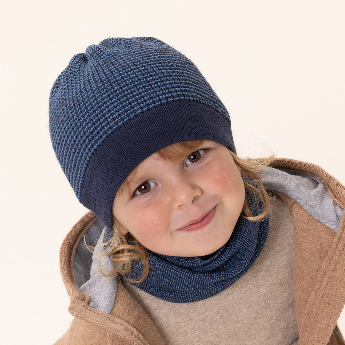 Classic Kids Merino Beanie - Melange (1-10y+)
