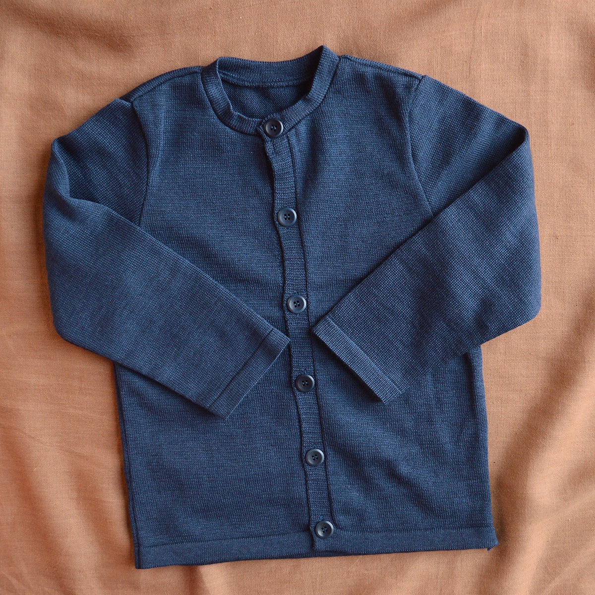 Kids Knitted Cardigan - Organic Merino Wool (5-10y)