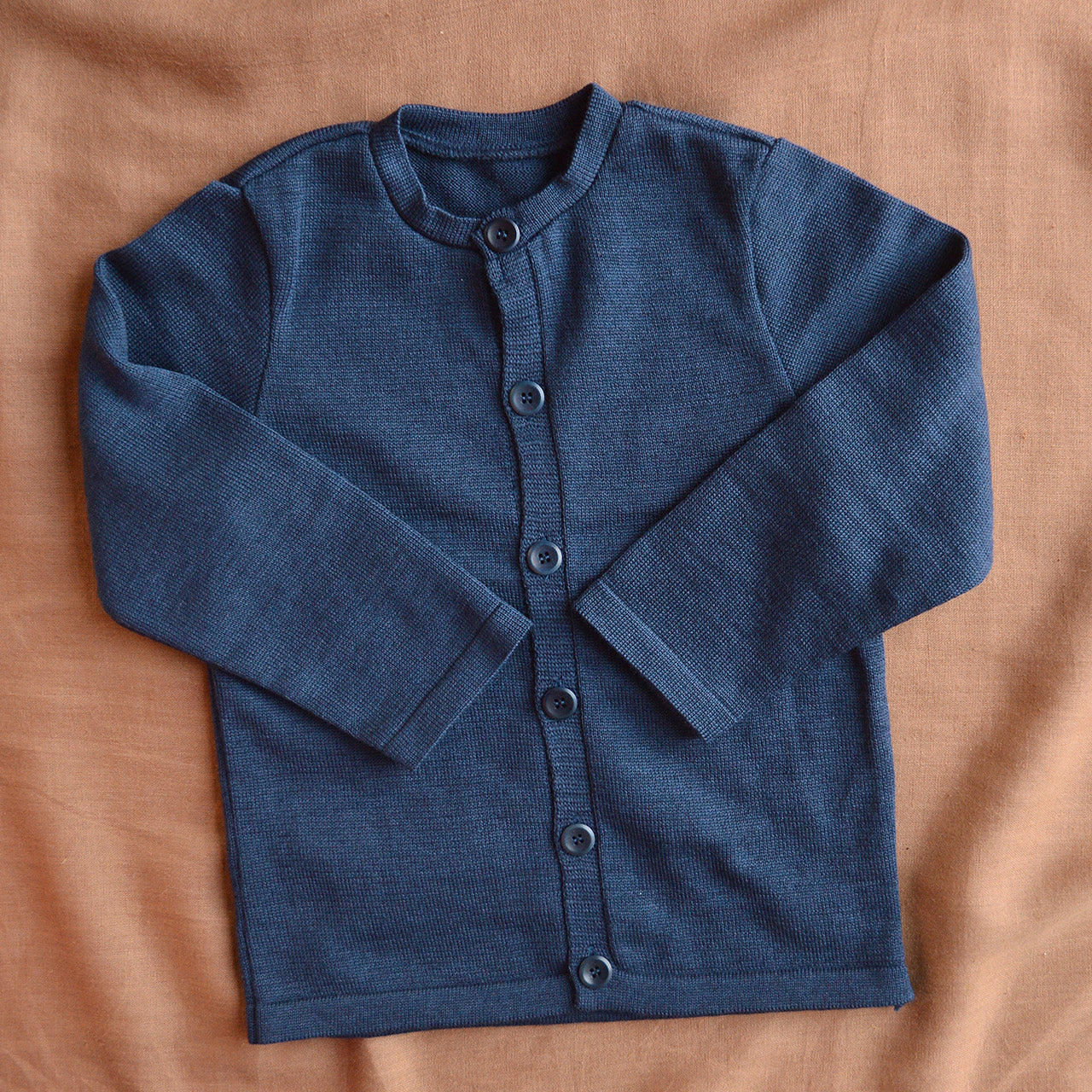 Kids Knitted Cardigan - Organic Merino Wool (5-10y)