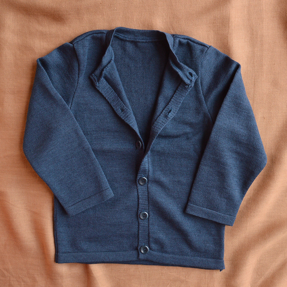 Kids Knitted Cardigan - Organic Merino Wool (5-10y)