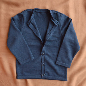 Kids Knitted Cardigan - Organic Merino Wool (5-10y) *New AW25/26