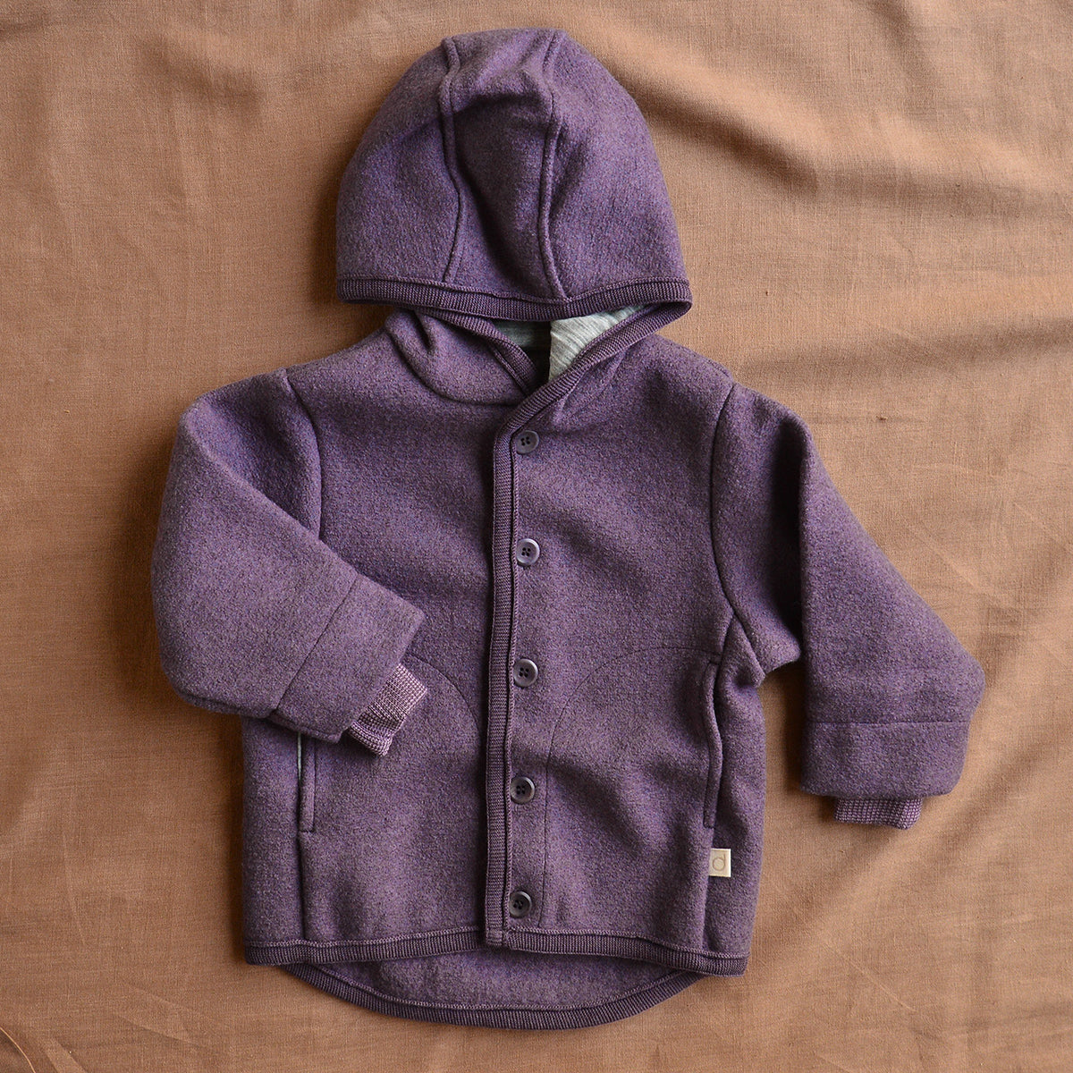 Boiled Wool Jacket (1-10y)