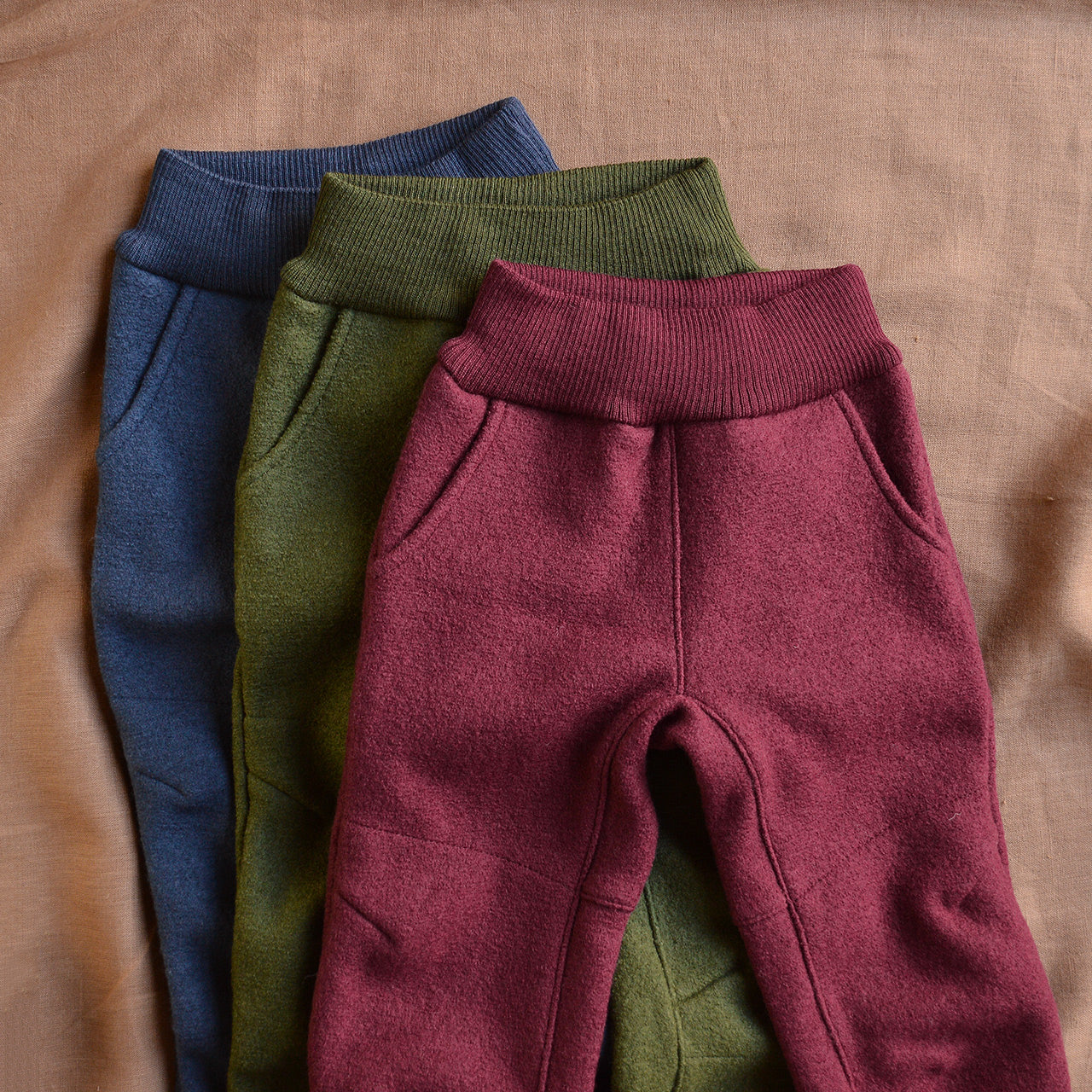 Boiled Wool Tough Pants (1-10y)