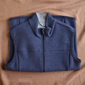 Men's Boiled Wool Vest *New AW25/26