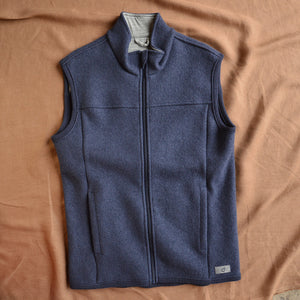 Men's Boiled Wool Vest *New AW25/26