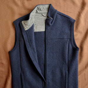 Men's Boiled Wool Vest *New AW25/26