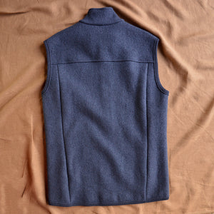 Men's Boiled Wool Vest *New AW25/26