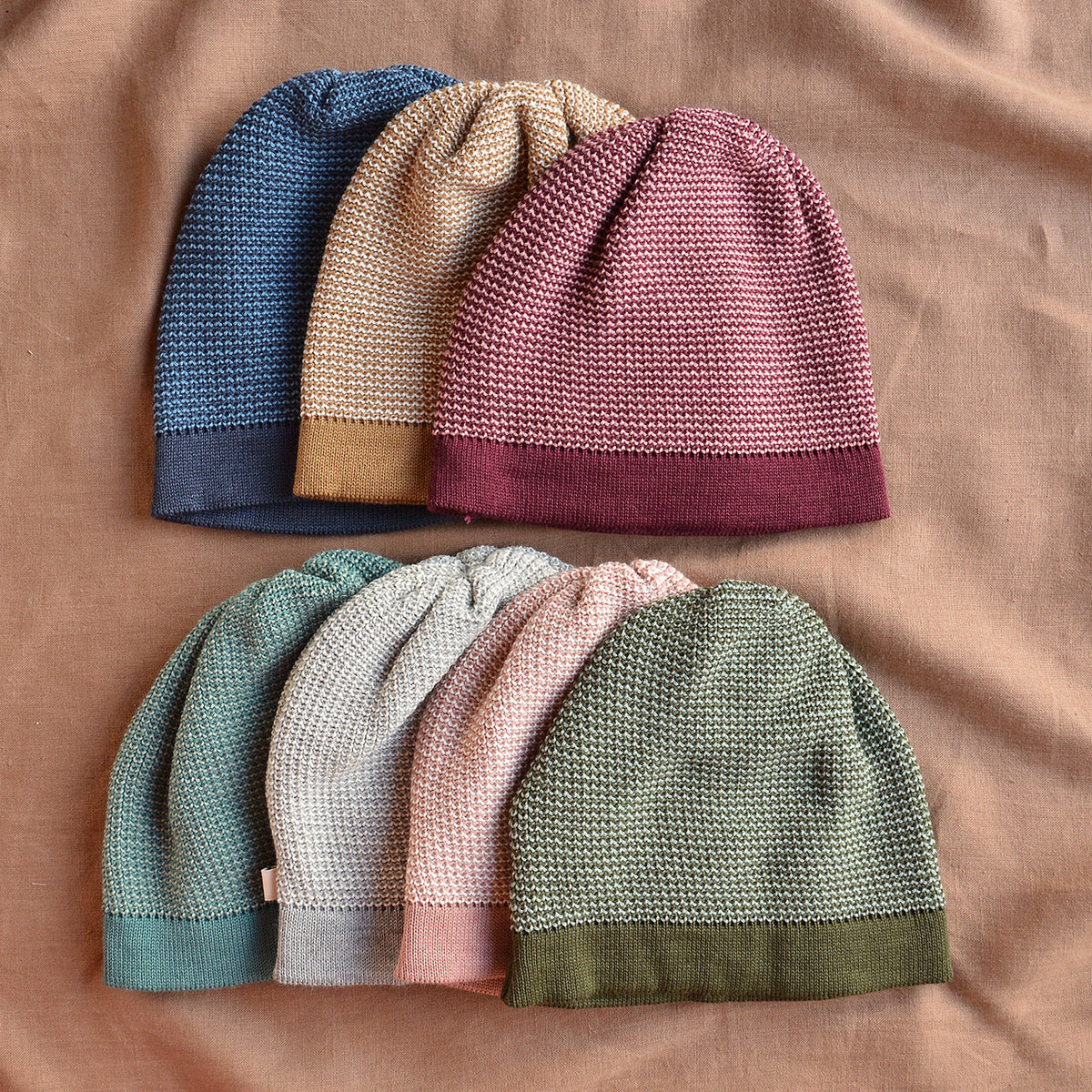 Classic Organic Merino Beanie - Melange (Teen-Adults)