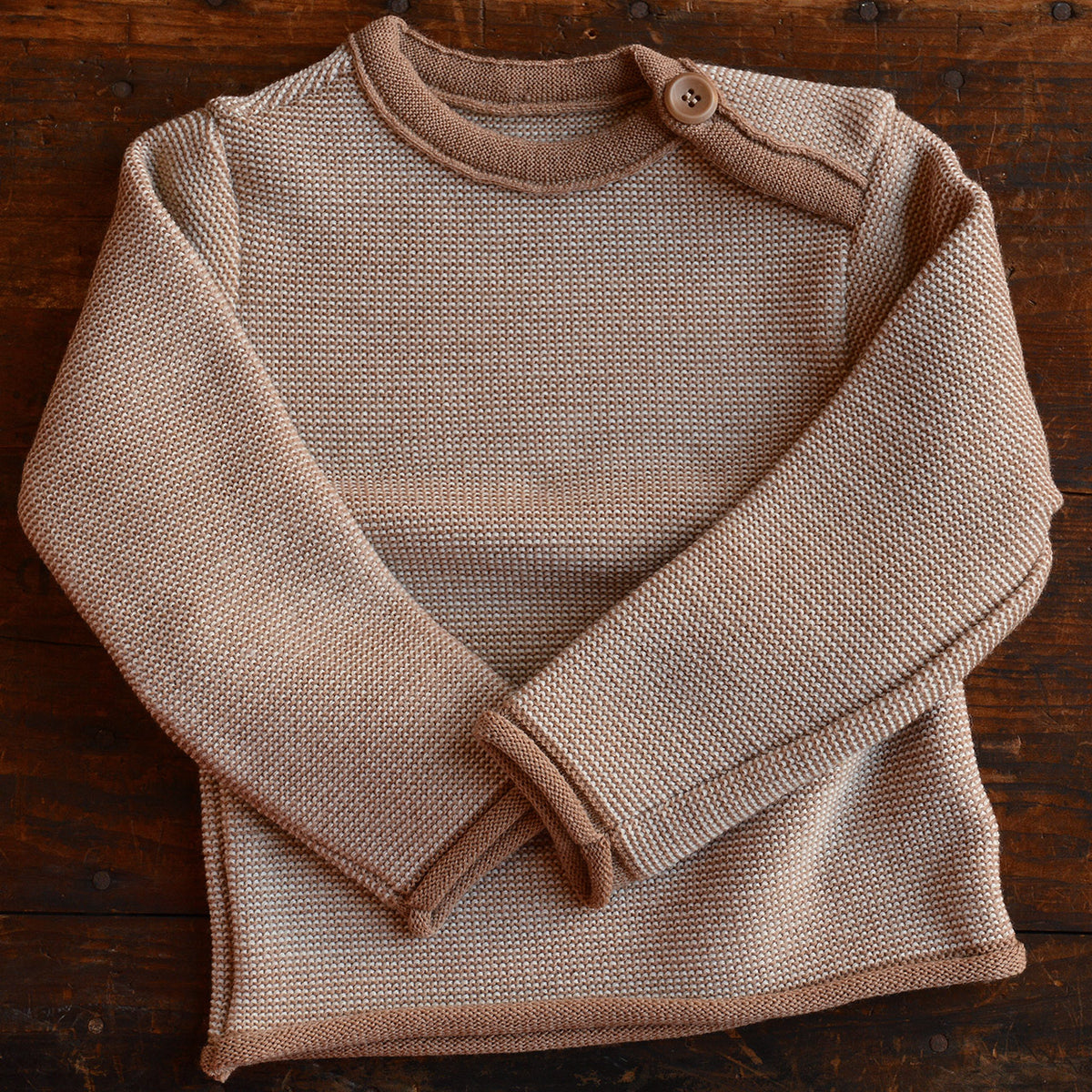 Organic Merino Baby Jumper (0-4y)