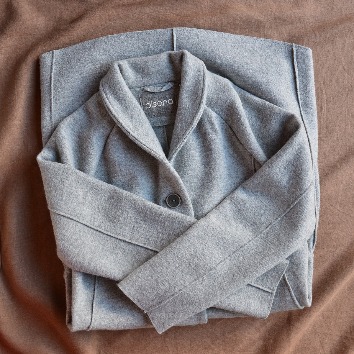 Women's Boiled Wool Coat