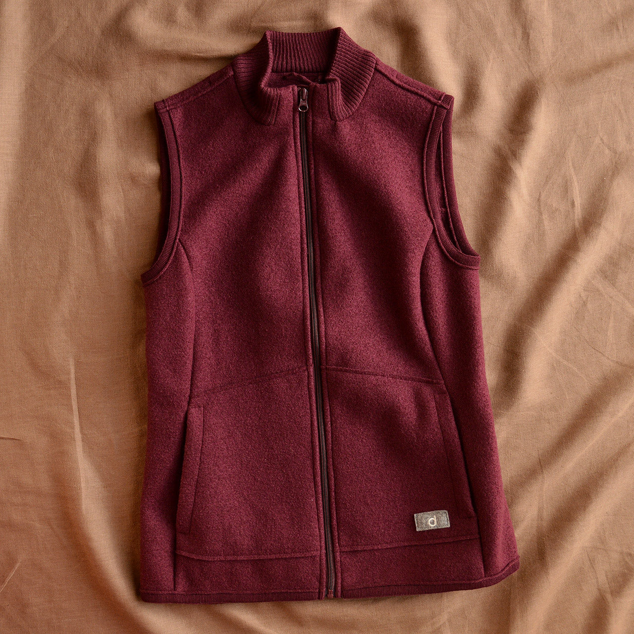 Women's Boiled Wool Vest