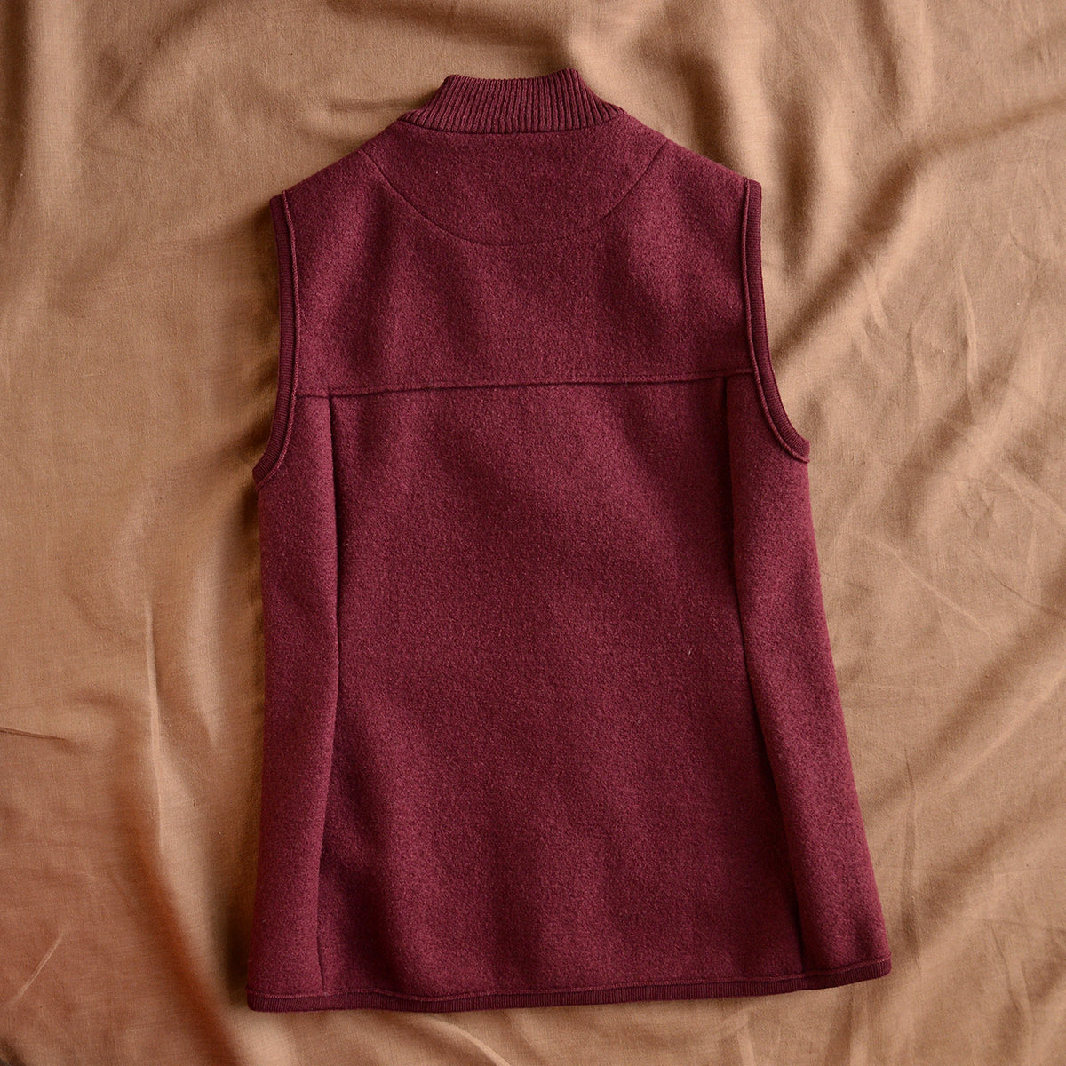 Women's Boiled Wool Vest