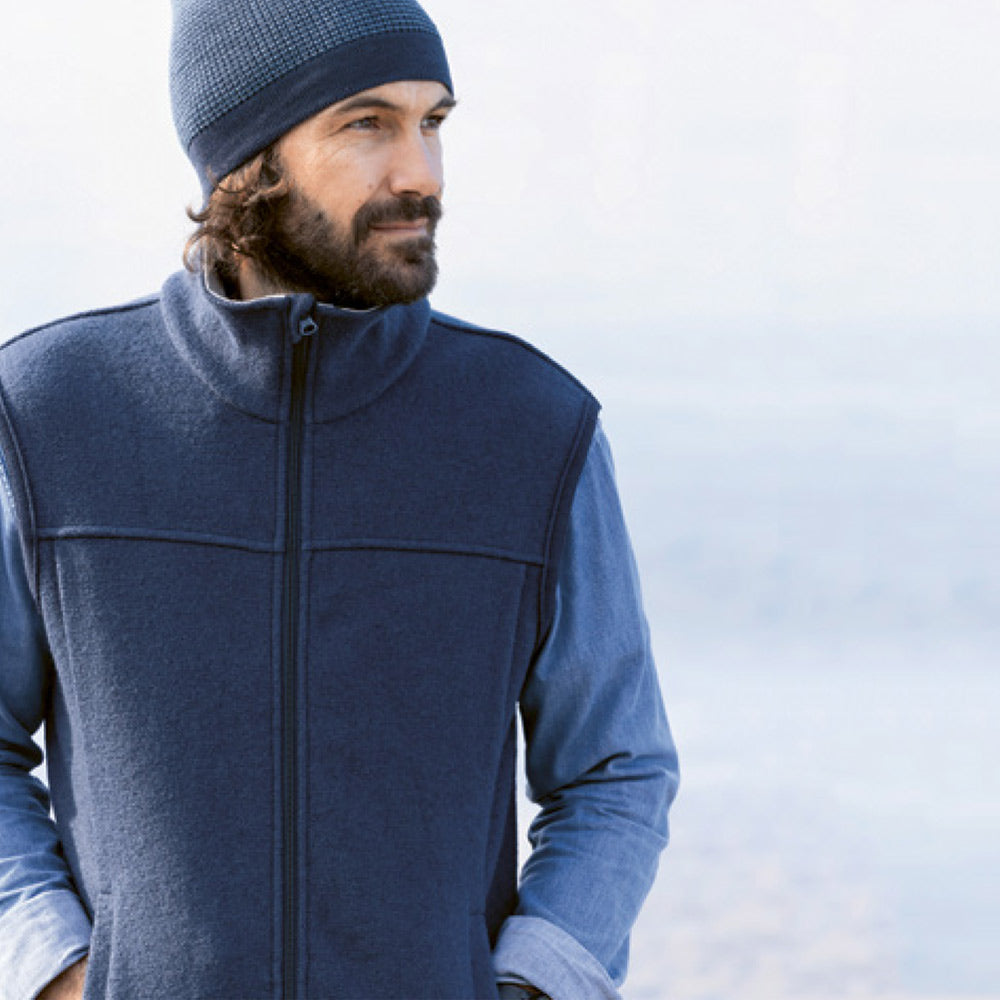 Men's Boiled Wool Vest *New AW25/26 Coming Soon!