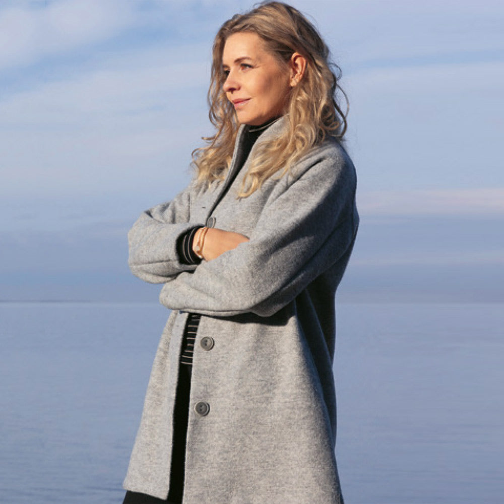 Women's Boiled Wool Coat *New AW25/26 Coming Soon!