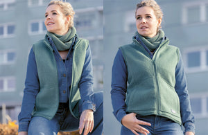 Women's Boiled Wool Vest *New AW25/26 Coming Soon!