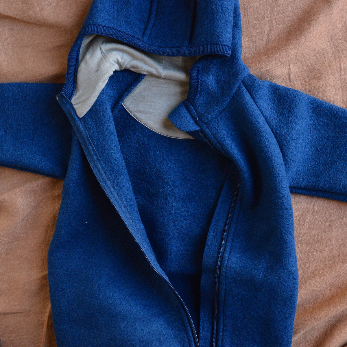 Boiled Wool Zip Overalls (6m-6y)