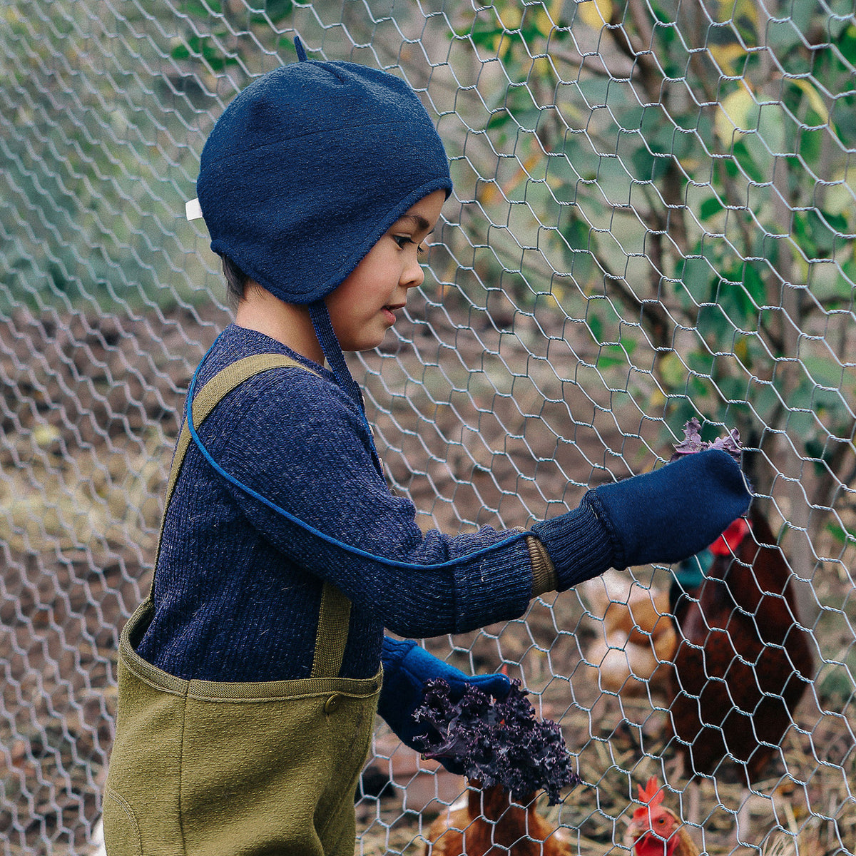 Boiled Wool Hat (0-5y)