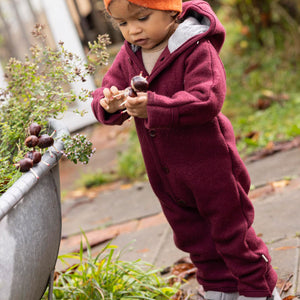 Boiled Wool Zip Overalls (6m-6y)