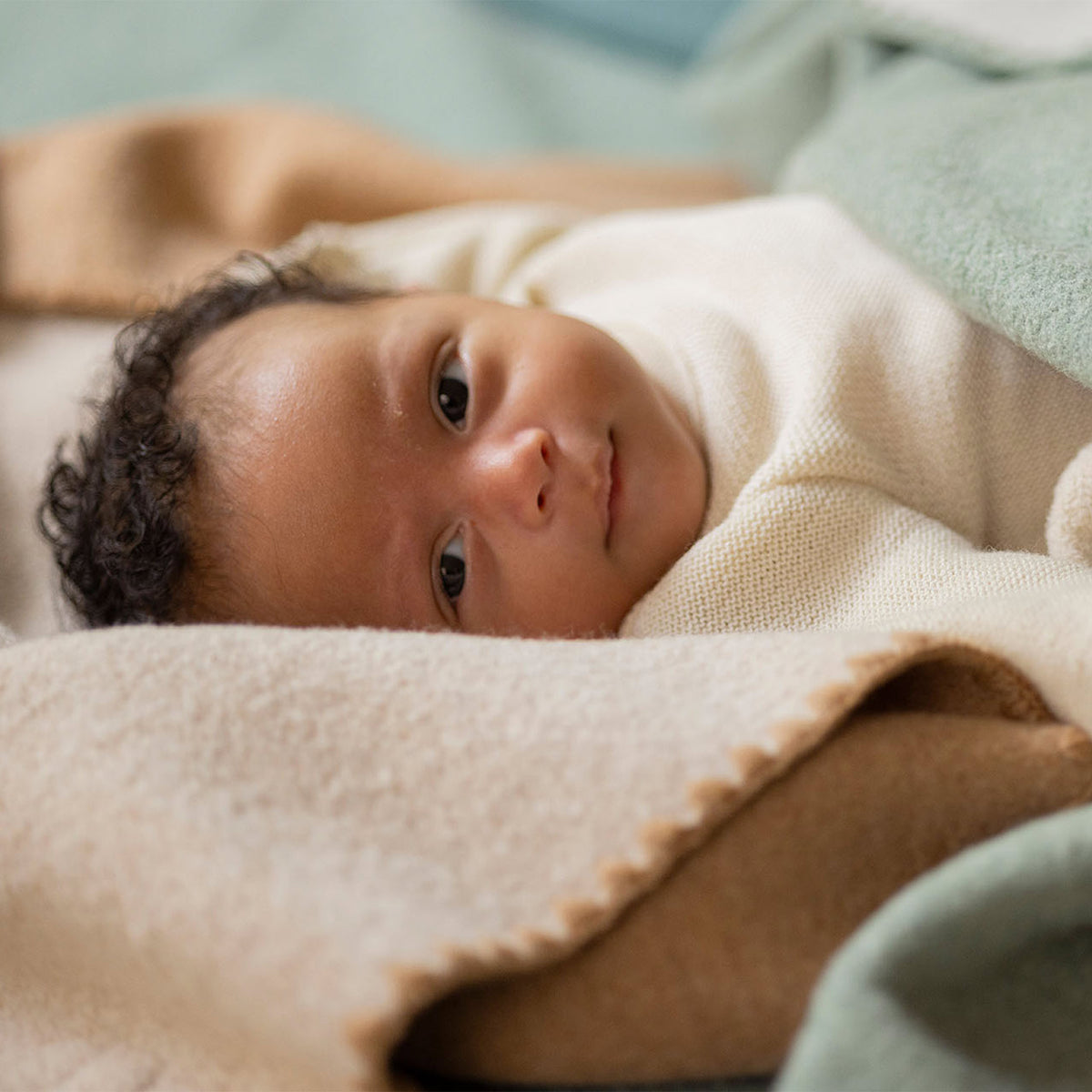 Merino Baby Jumper - Natural (0-18m)