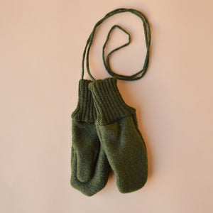 Boiled Wool Mittens (0-6y)