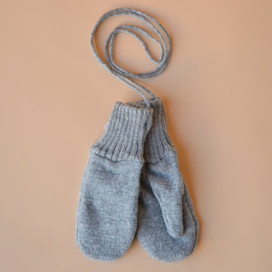 Boiled Wool Mittens (0-6y)