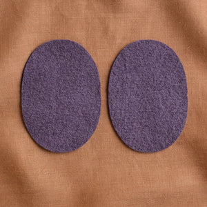 Knee/Elbow Patches - Organic Boiled Wool (1 Pair)