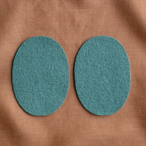 Knee/Elbow Patches - Organic Boiled Wool (1 Pair)