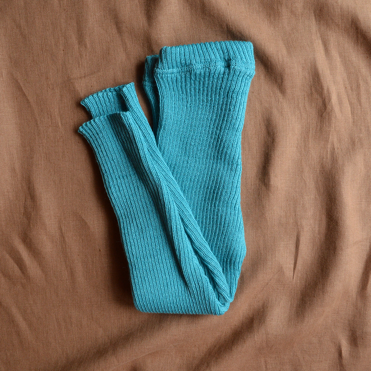 Knitted Merino Rib Leggings/Pants - Lagoon (0-10y+) *Retired Colour