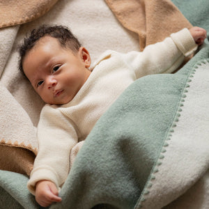 Merino Baby Jumper - Natural (newborn-12m)