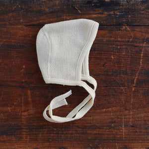 Bonnet in Organic Merino Wool (0-12m)