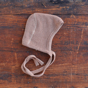 Bonnet in Organic Merino Wool (0-12m)