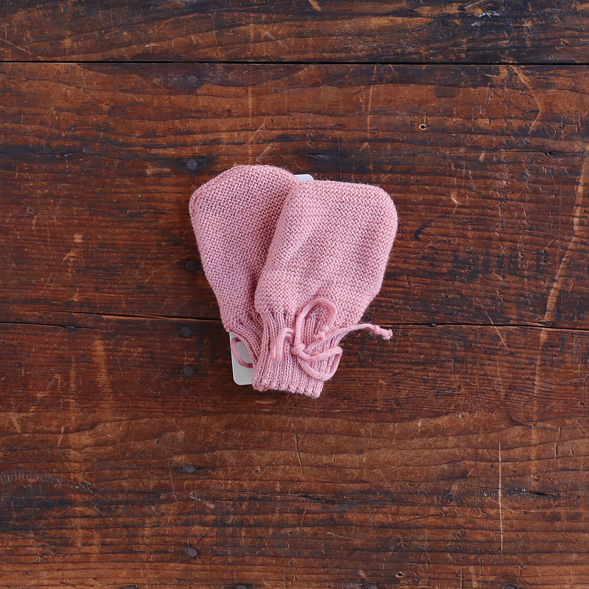 Knitted Baby Mittens - 100% Organic Merino (0-12m)