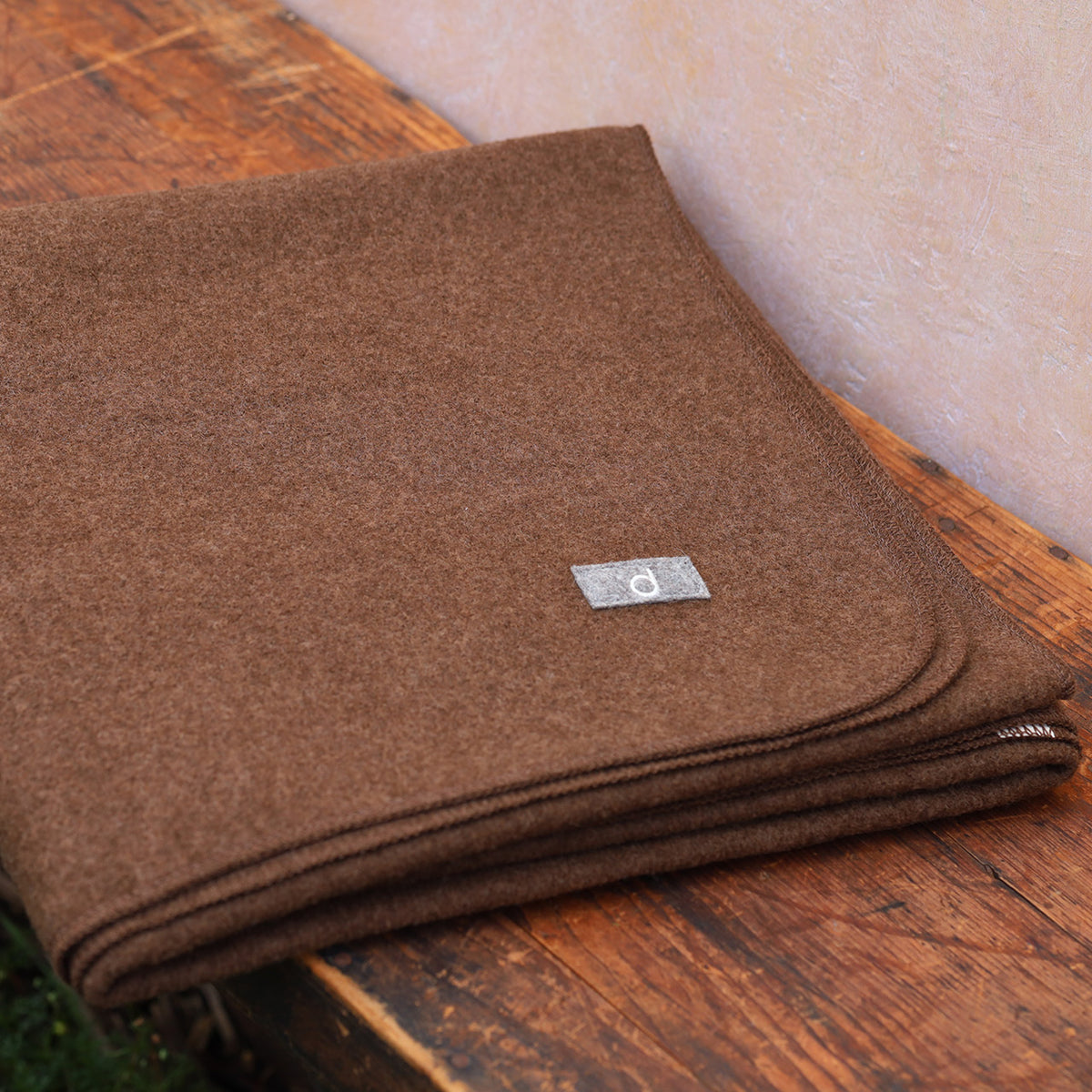 Boiled Wool Blanket Organic Merino (L 100x135cm)