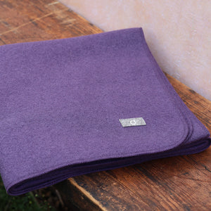 Boiled Wool Blanket Organic Merino (L 100x135cm)