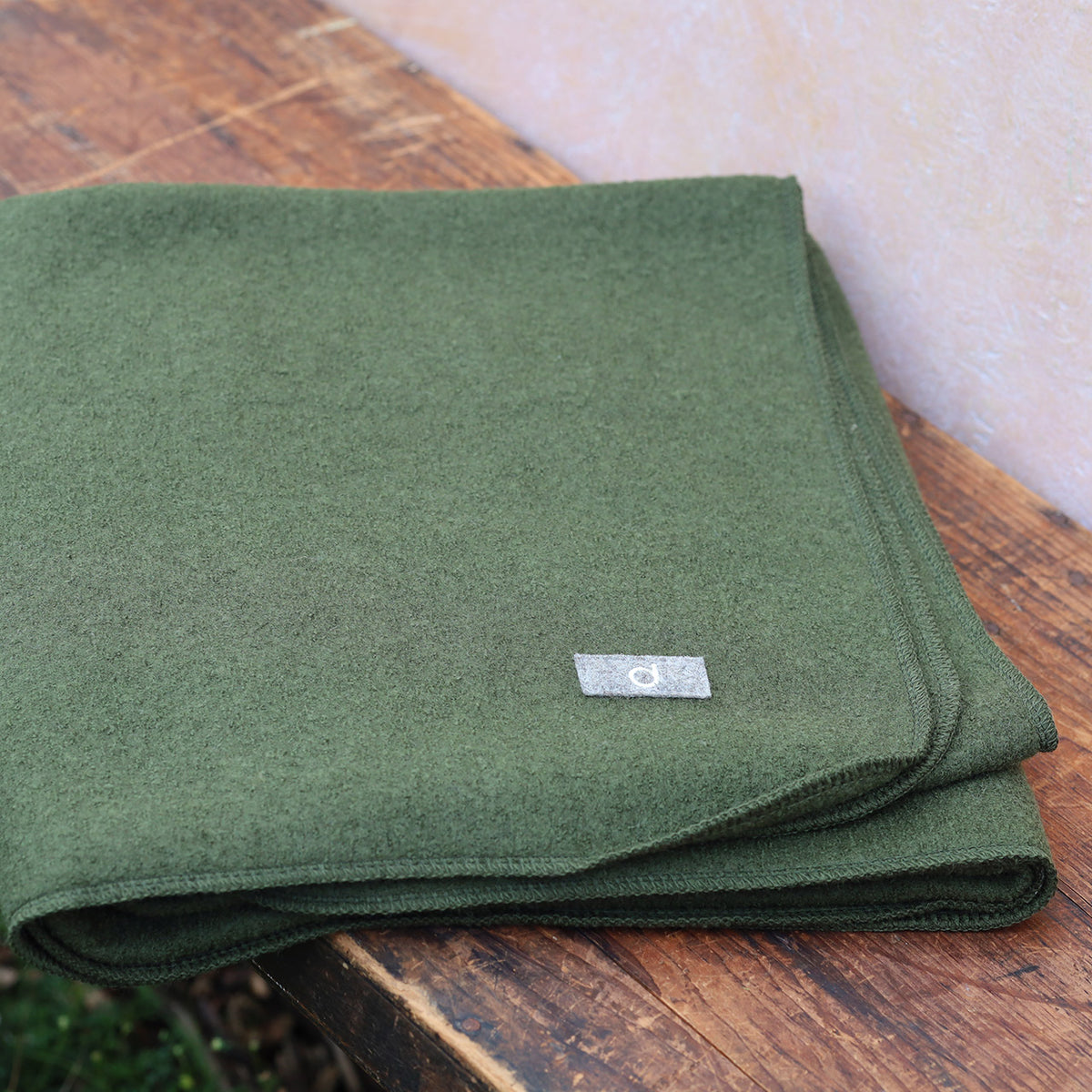 Boiled Wool Blanket Organic Merino (L 100x135cm)