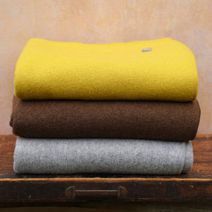 Boiled Wool Blanket Organic Merino (XL 200x135cm)