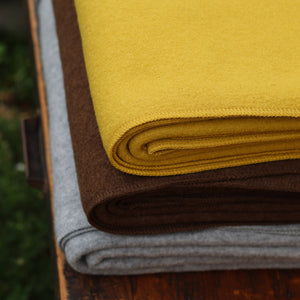 Boiled Wool Blanket Organic Merino (XL 200x135cm)