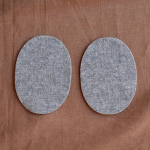 Knee/Elbow Patches - Organic Boiled Wool (1 Pair)