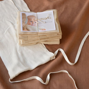 Tie-on Nappies Organic Cotton (5/10 pack)