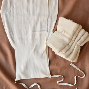 Tie-on Nappies Organic Cotton (5 pack)